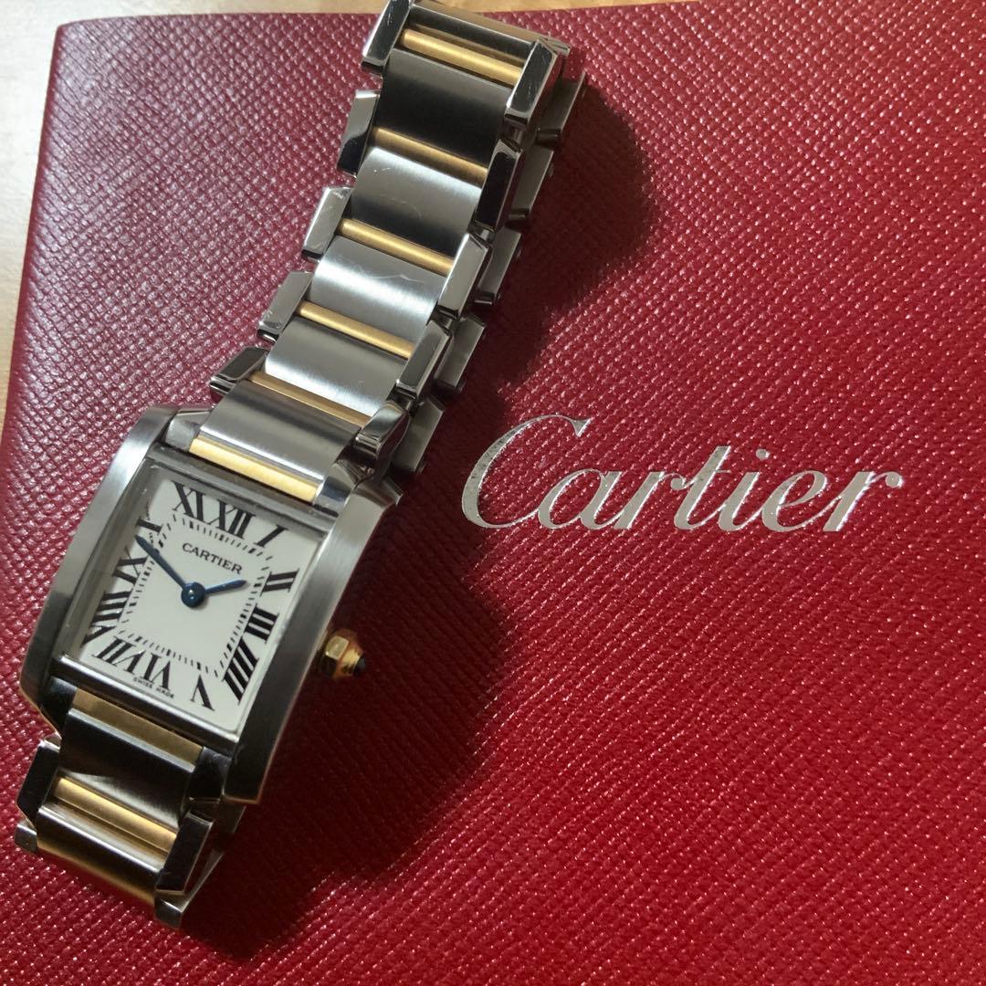 カルティエ　タンクフランセーズ　SM