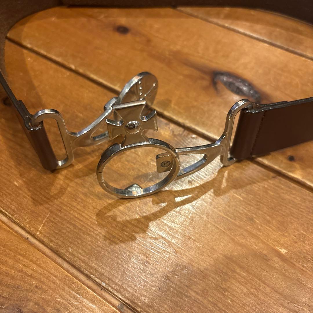 Vivienne WestWoodレザーベルト オーブベルト