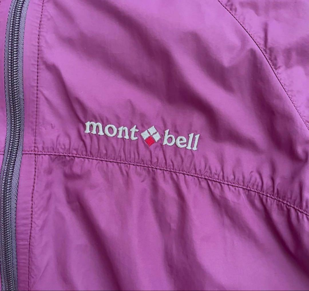 mont-bell L 紫 フード付き マウンテンパーカー 90s モンベル