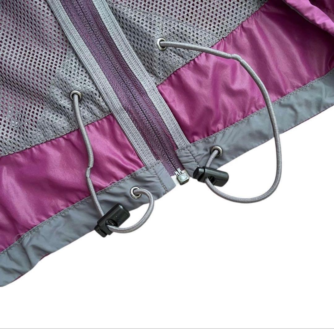 mont-bell L 紫 フード付き マウンテンパーカー 90s モンベル