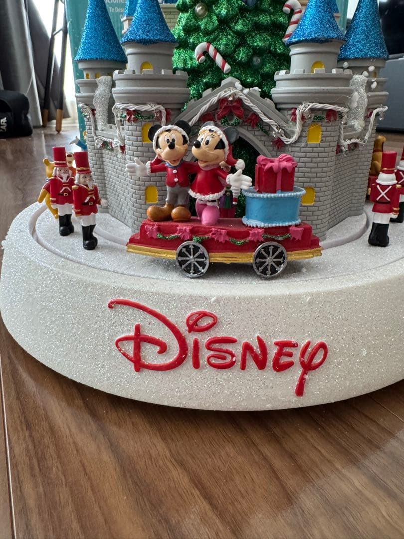 海外ディズニー クリスマスツリー LEDライト ミュージック