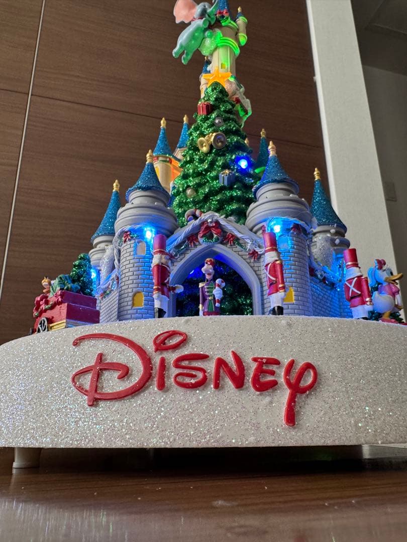 海外ディズニー クリスマスツリー LEDライト ミュージック
