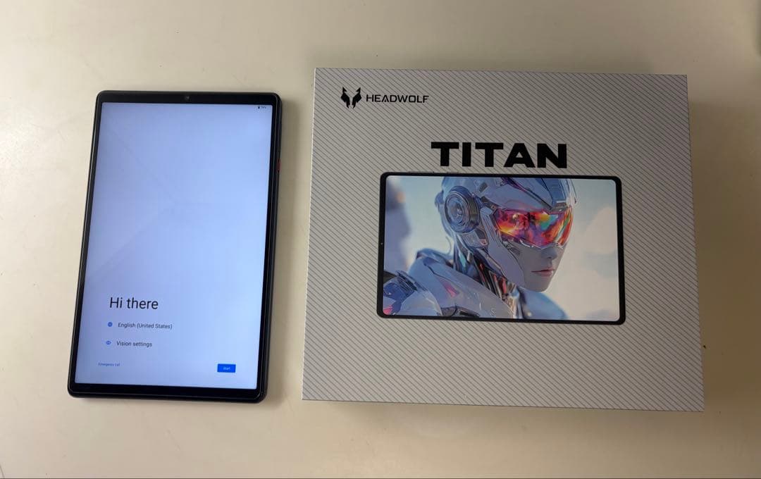 Androidタブレット本体 Headwolf Titan 1 Android15