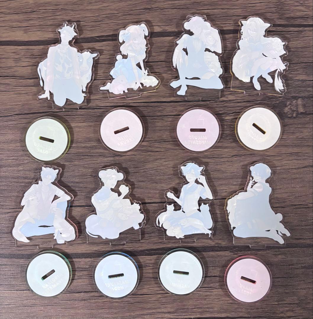 月刊少女野崎くん　アクリルスタンドコレクション（ケモ耳姿）　8個セット