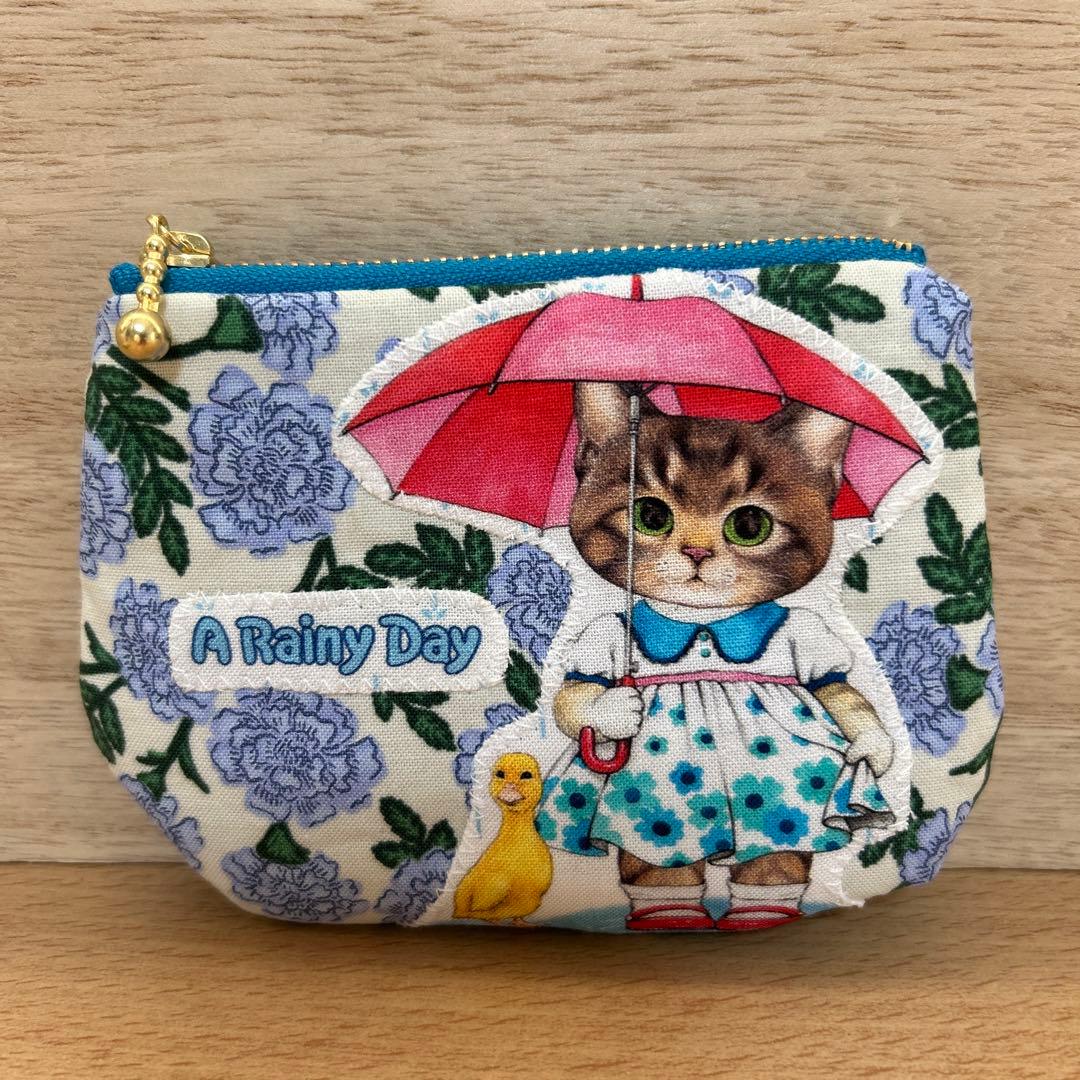 ハンドメイド　ころりんミニミニポーチ　コヤンイサムチョン☆両面ルミちゃん☆