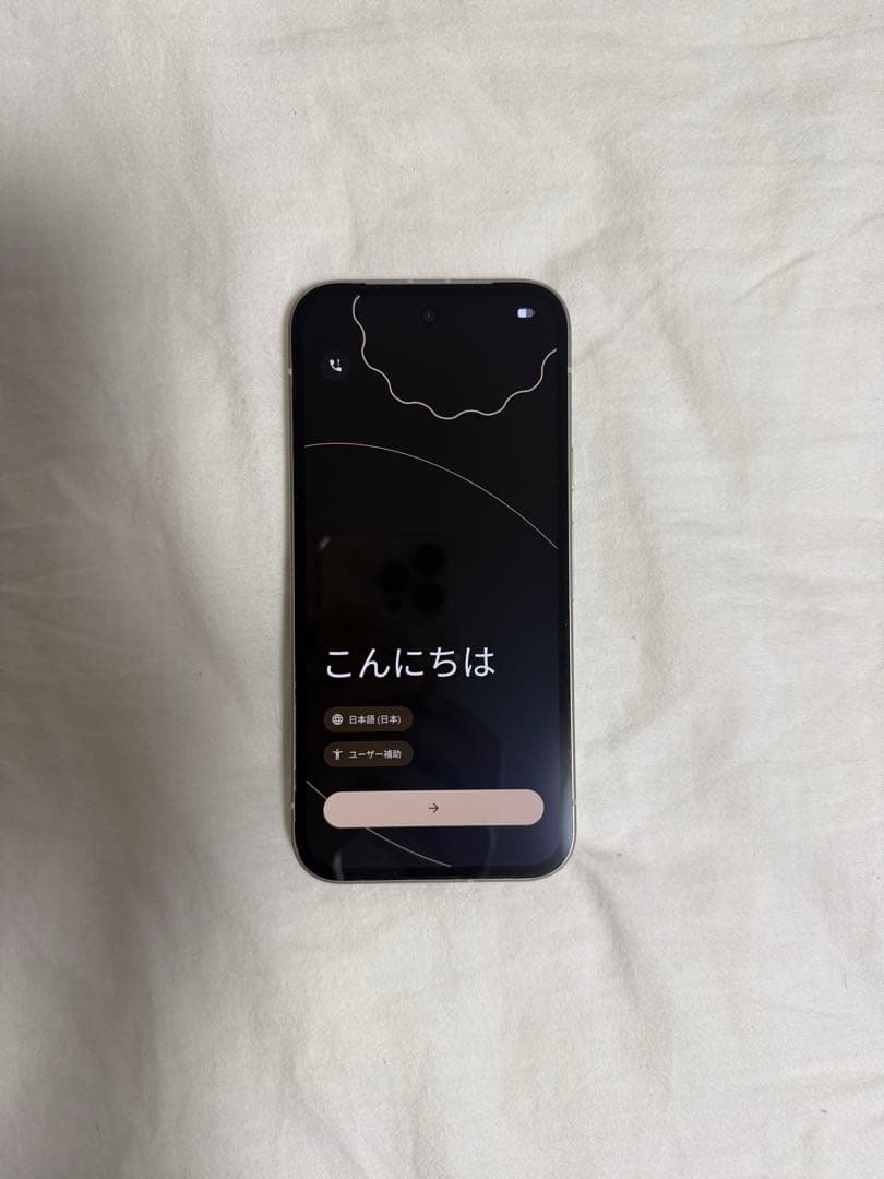 【美品】GooglePixel9a ＋透明ケース