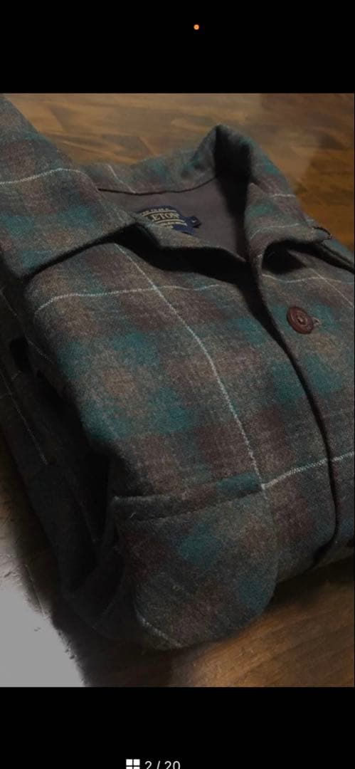 00S 〜　PENDLETON　オンブレチェック　ボードシャツ　ヴィンテージ