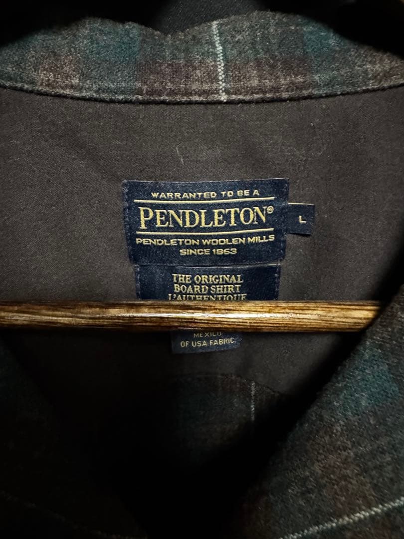 00S 〜　PENDLETON　オンブレチェック　ボードシャツ　ヴィンテージ