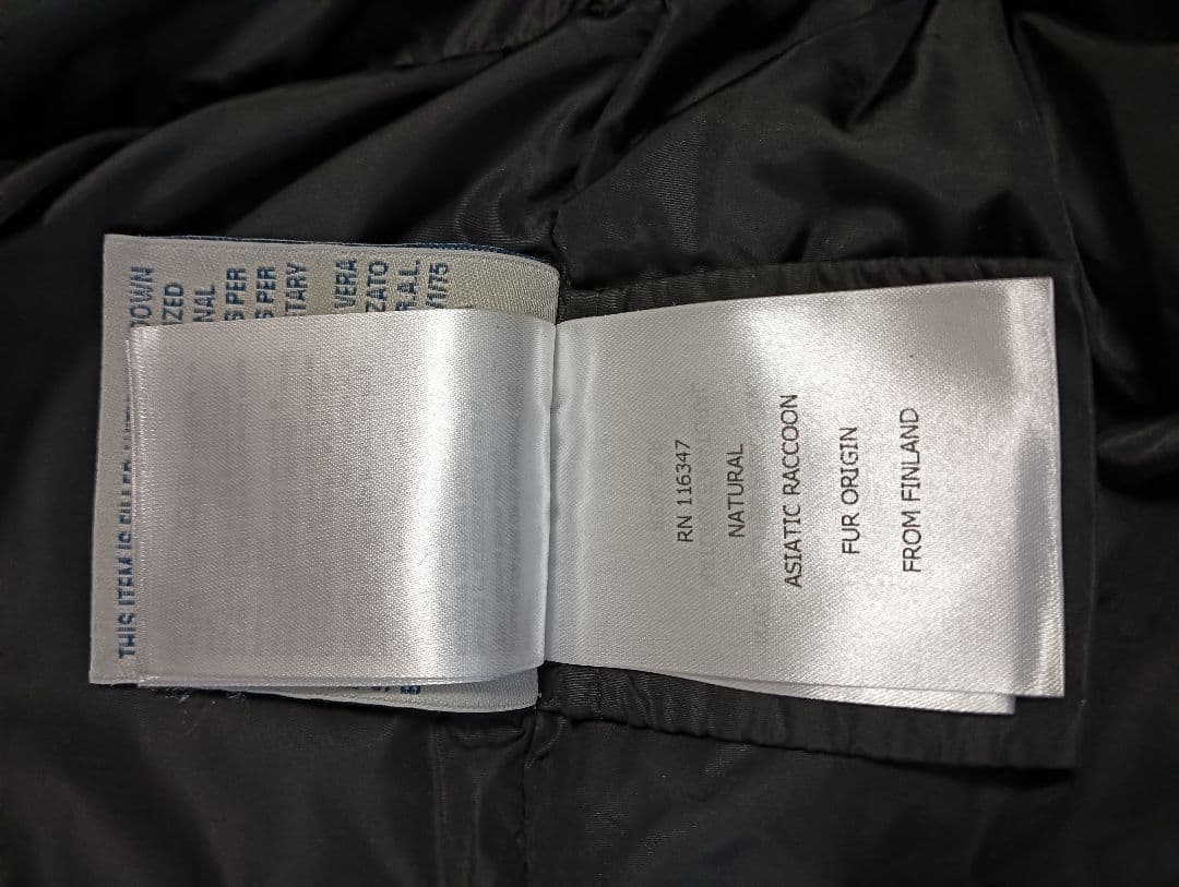 【MONCLER　CLIO】モンクレール　クリオ　ブラック　サイズ3