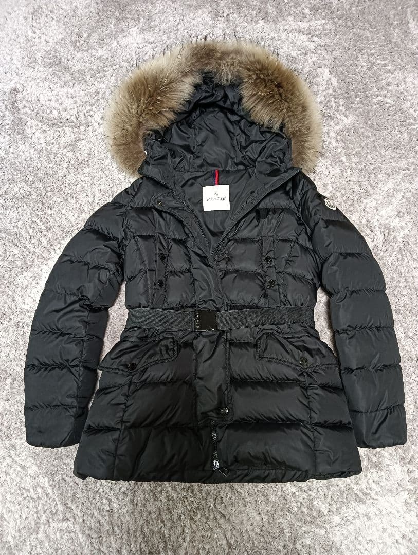 【MONCLER　CLIO】モンクレール　クリオ　ブラック　サイズ3