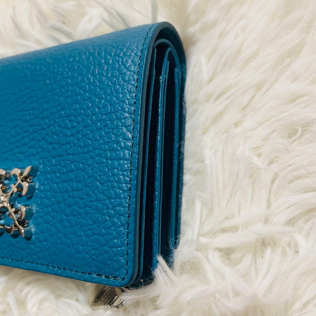 茉*花様 【美品】russet 二つ折り財布 モノグラムプレート