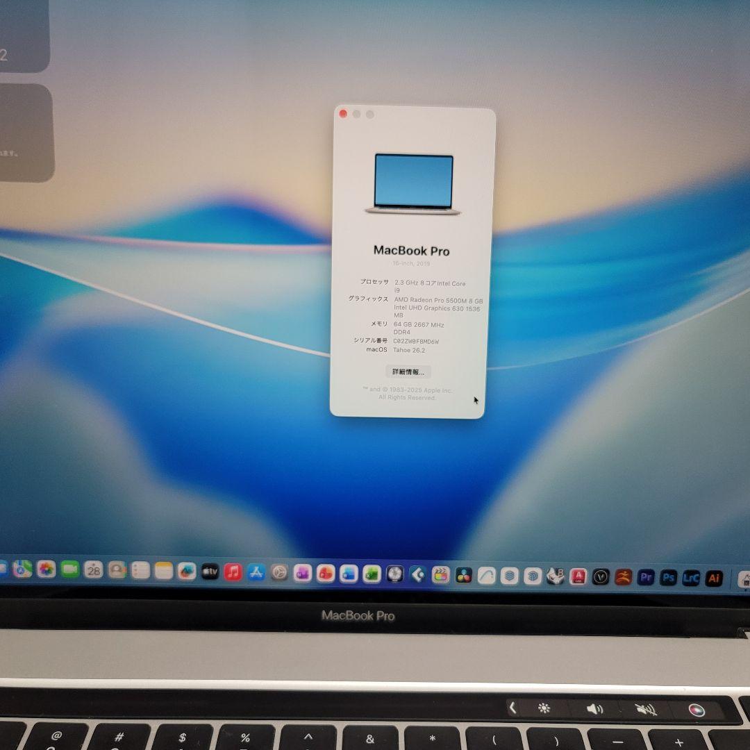 美品 MacBook Pro 16インチ i9 CAD/BIM&3D設計