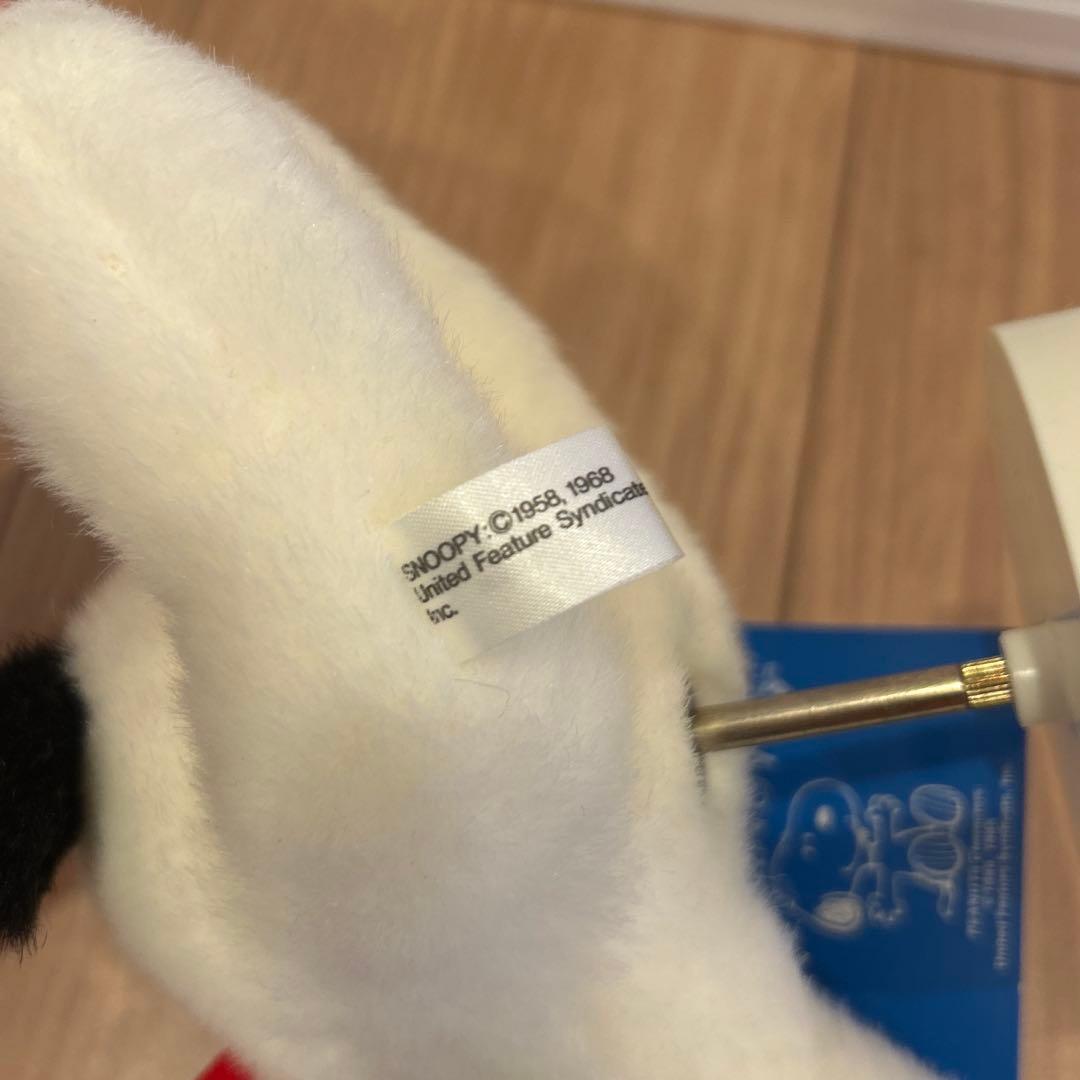 スヌーピー レトロ オルゴール ぬいぐるみ