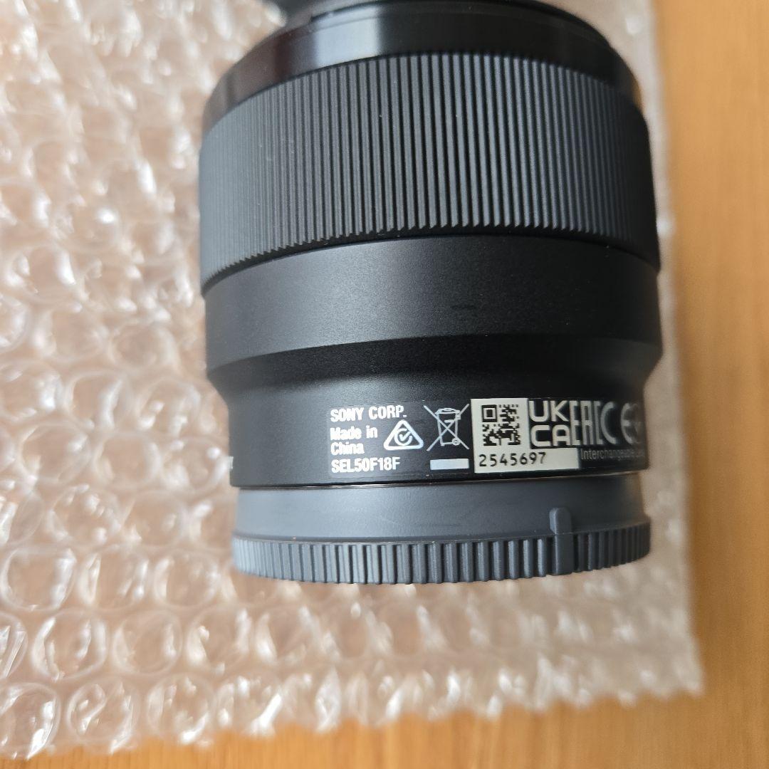 SONY FE 50mm F1.8 SEL50F18F 単焦点レンズ 美品