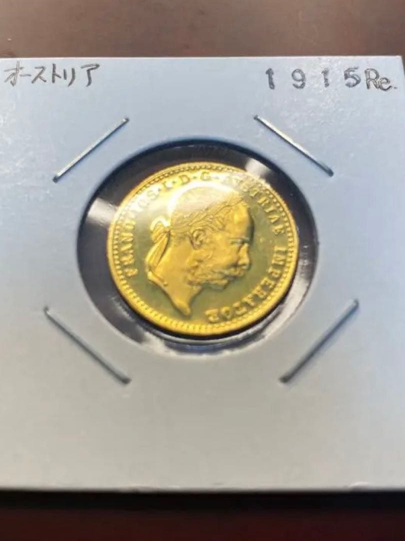 PCGS NCG アンティーク　オーストリア フランツ・ヨーゼフ 金貨