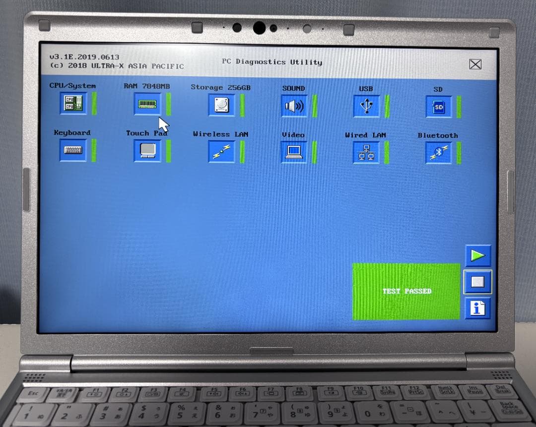 パナソニック Let's Note SV8 CF-SV8TDLVS