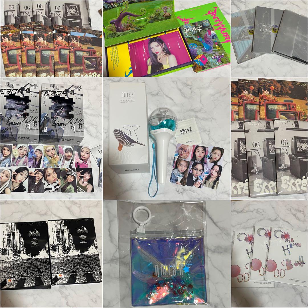 NMIXX アルバム トレカ ファンキット ペンライト アクスタ まとめ売り