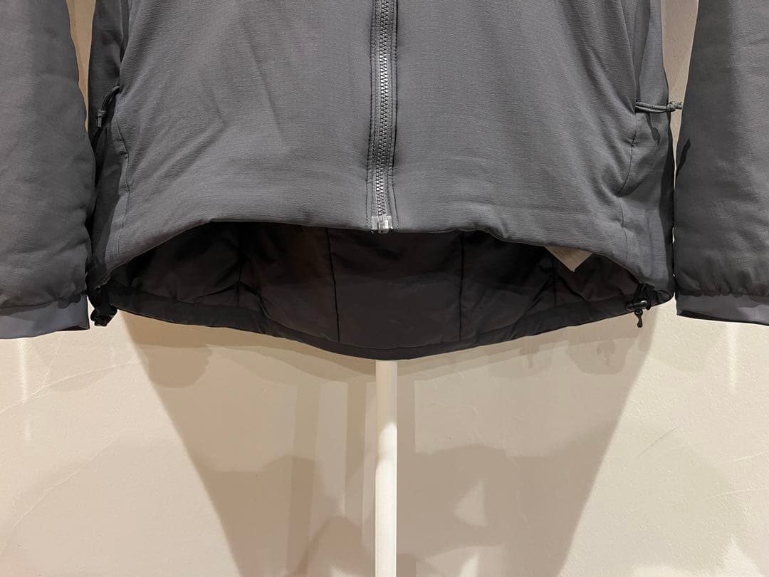 アークテリクス atom AR hoody グレー M アトム