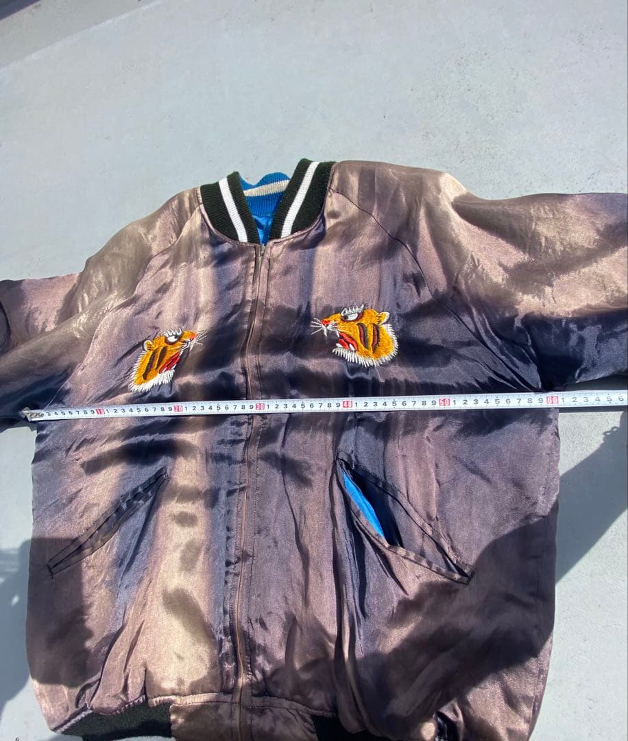 50s 超フェード　スカジャン　超BIG ヴィンテージ　オリジナル　スーベニア