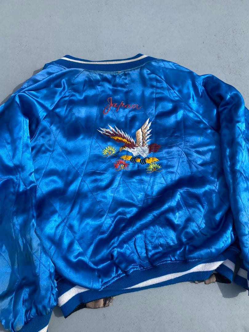 50s 超フェード　スカジャン　超BIG ヴィンテージ　オリジナル　スーベニア