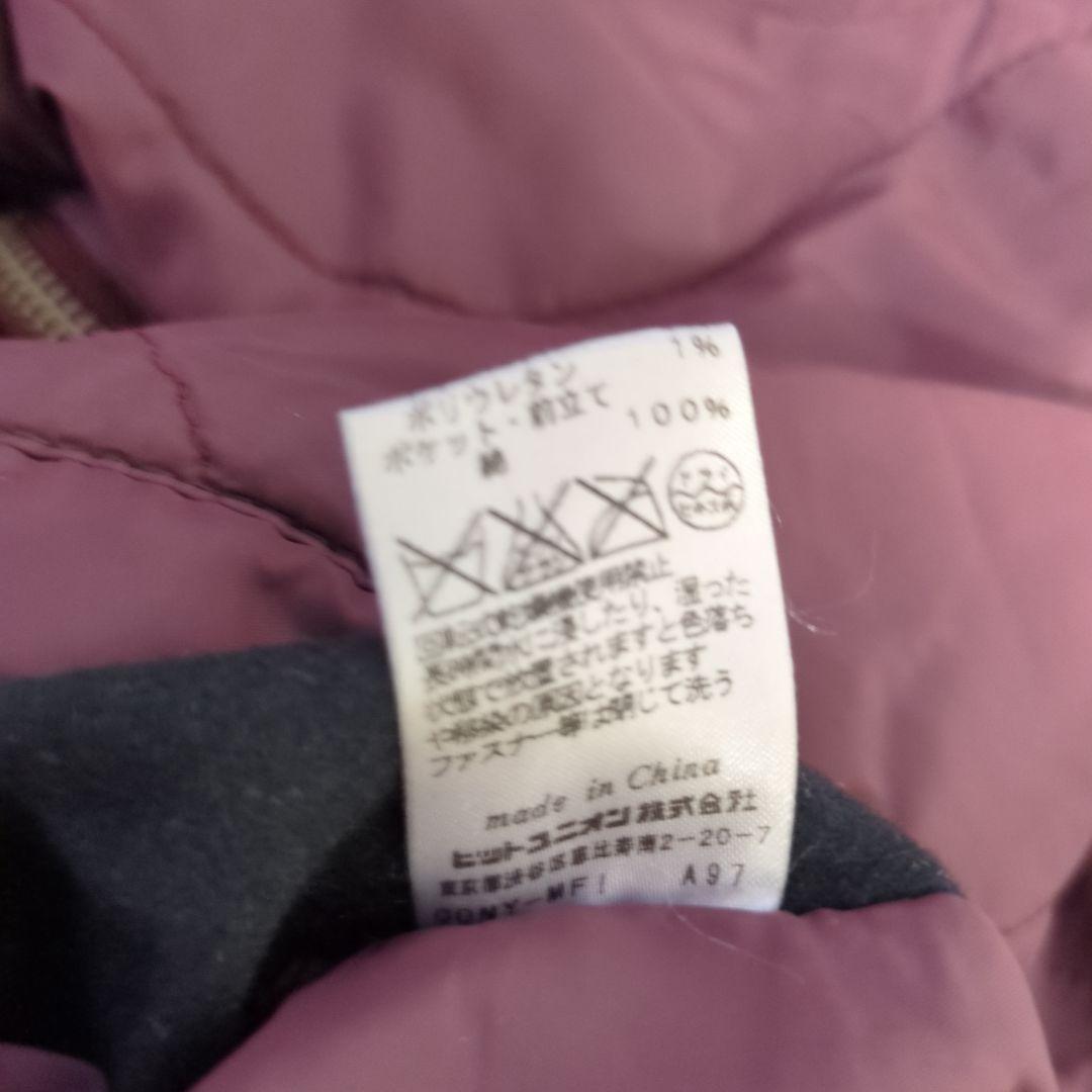 フレッドペリー 中綿ブルゾン リバーシブル 月桂樹 ロゴ チェック柄 L