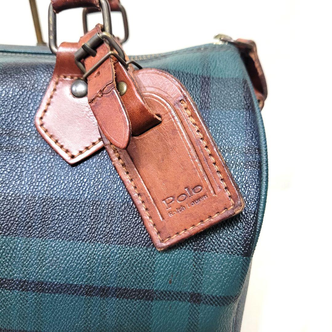 希少 90's vintage Polo Ralph Lauren ミニボストン