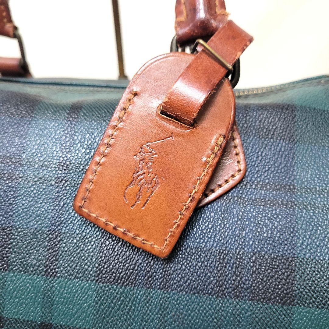 希少 90's vintage Polo Ralph Lauren ミニボストン