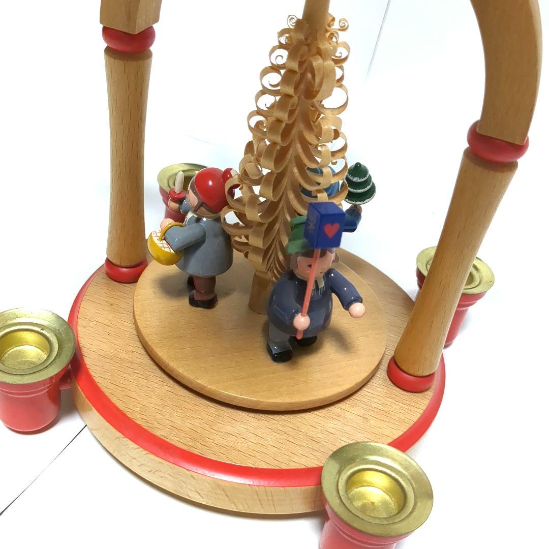 キャンドルピラミッド　木製　ザイフェン