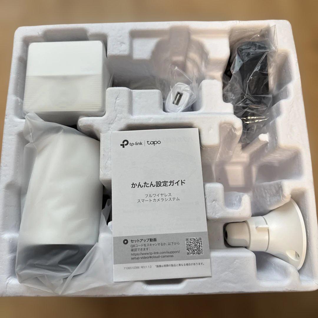 Tapo C420S2 カメラセット　防犯カメラ　ハブ　バッテリー　1個ずつ