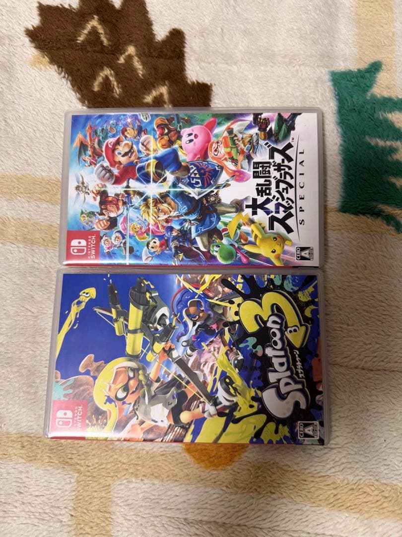 Nintendo Switch 本体 赤/青 + ゲーム2本