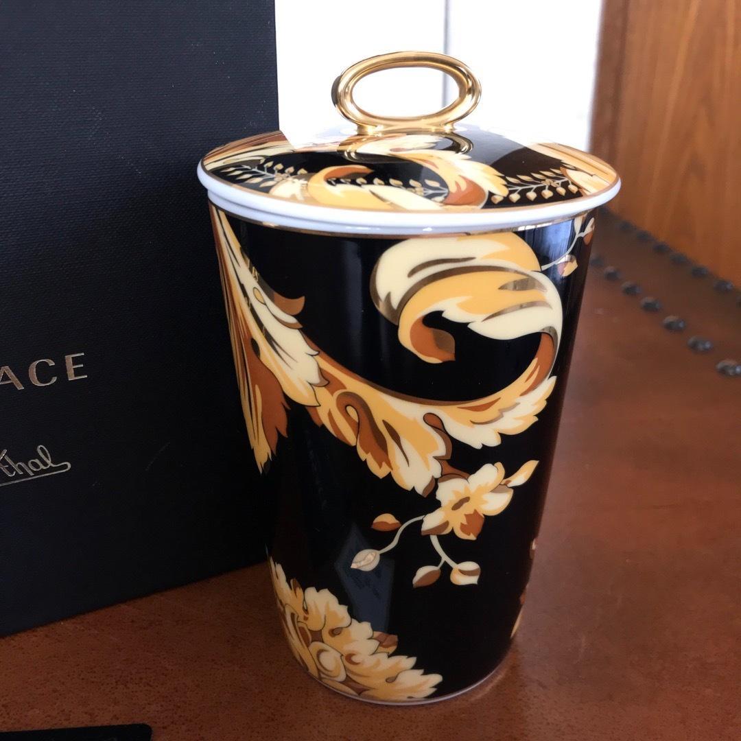 未使用　VERSACE ×ローゼンタール 蓋付 フレグランス キャンドル