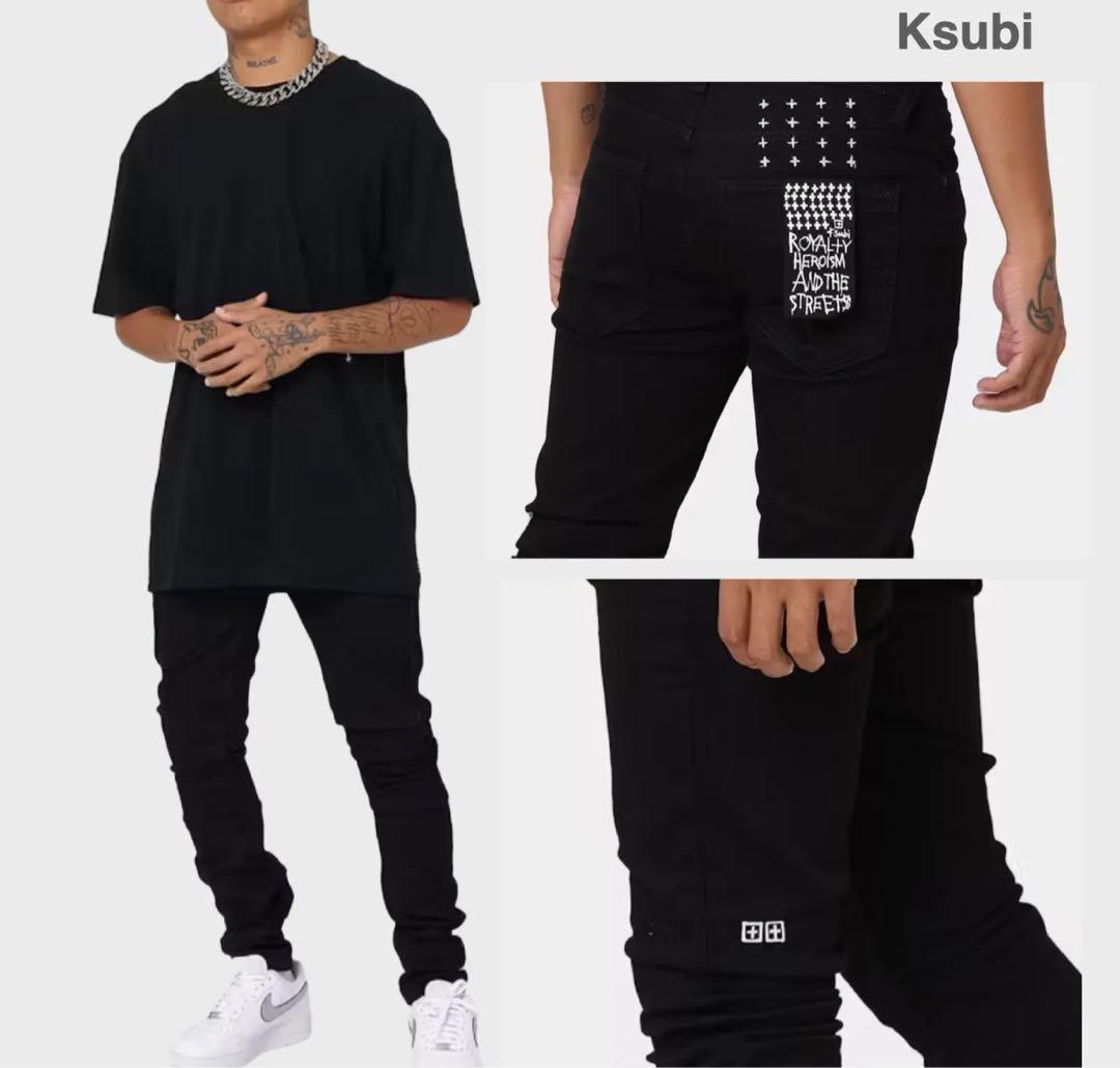 ◆KSUBI◆ Van Winkle Black Rebel ジーンズ デニム