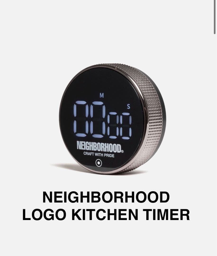 NEIGHBORHOOD LOGO KITCHEN TIMER ネイバーフッド
