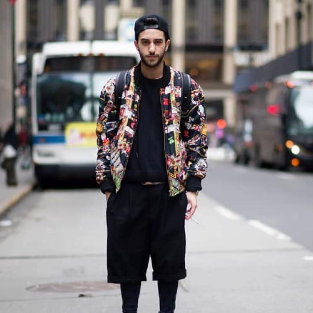 HERMES Kachinas バンダナ 総柄 シルク ボンバー ブルゾン