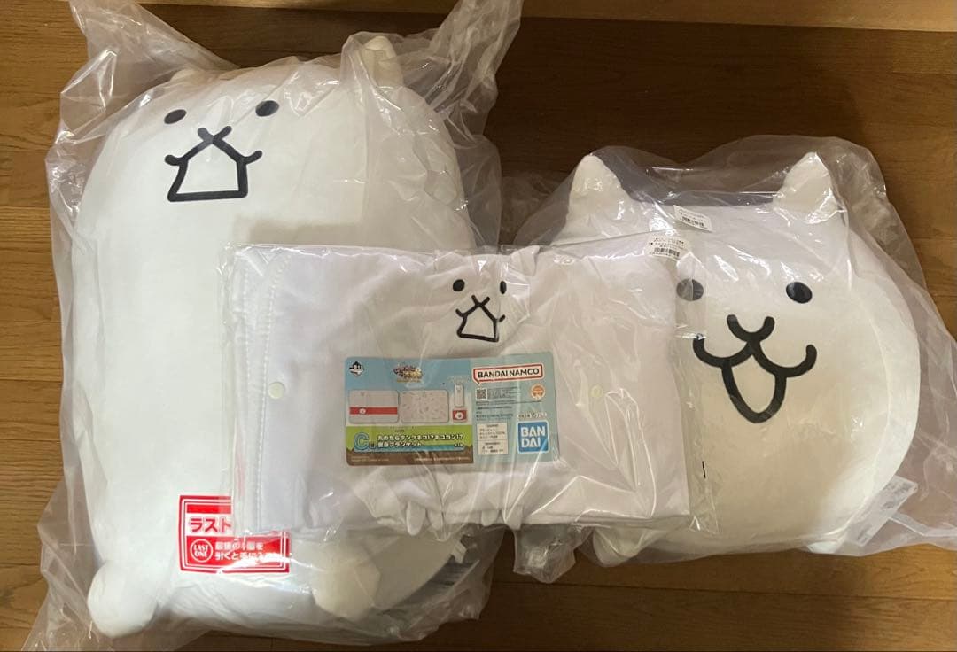 ヤ*ト様 にゃんこ大戦争 一番くじ B賞 C賞 ラストワン賞 3種セット