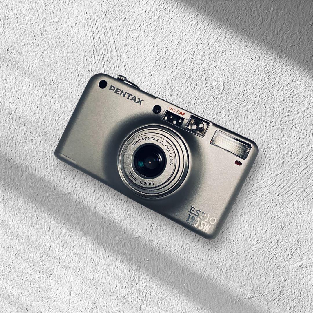 おすすめ美品☆【PENTAX】 ESPIO 120SW フィルムカメラ