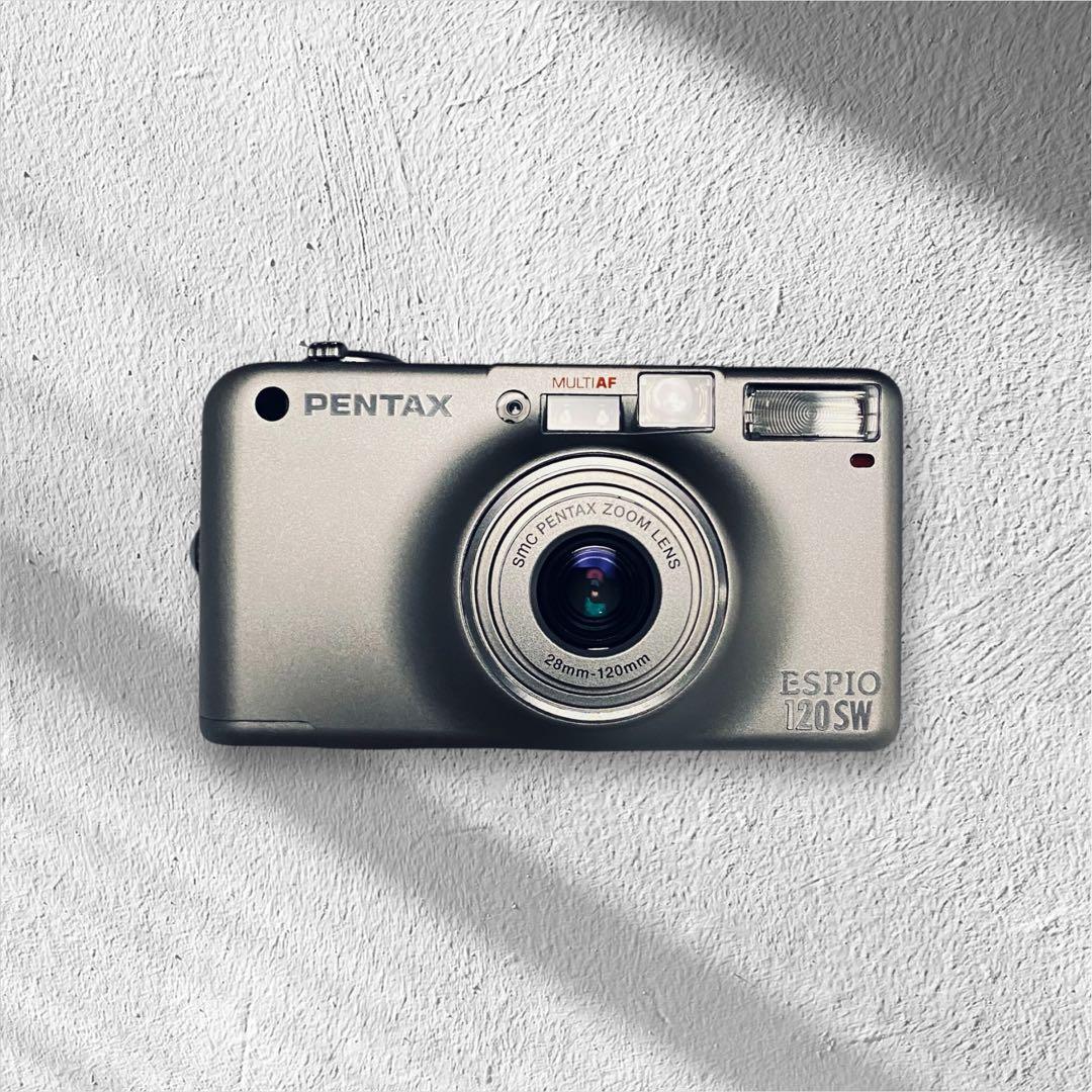 おすすめ美品☆【PENTAX】 ESPIO 120SW フィルムカメラ