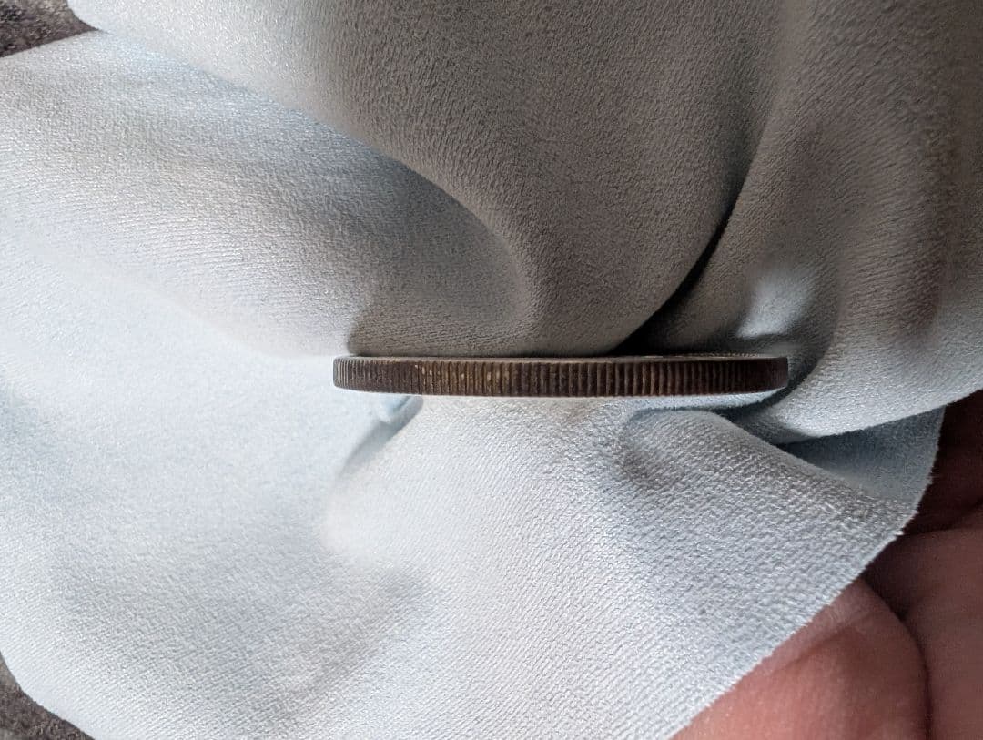 チ*イ様 明治9年 貿易銀 左丸銀