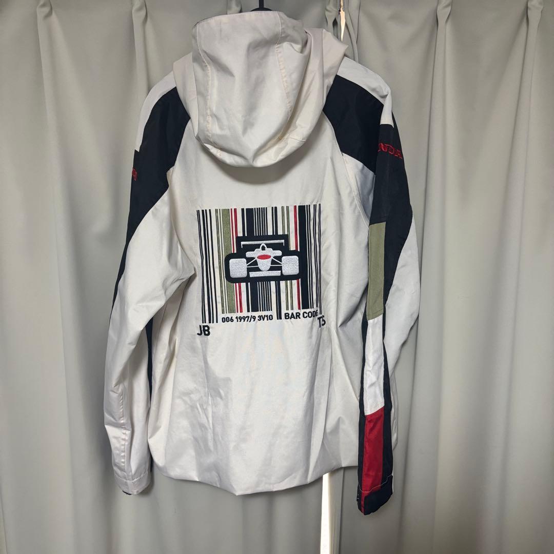 SHINBAR HONDA F1 チームジャケット バーコード