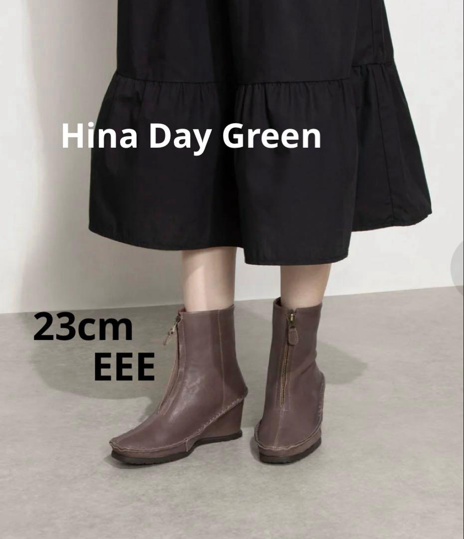 大福サマ★ヒナデイグリーン ショートブーツ/セモアージュ　フェレットチャーム付