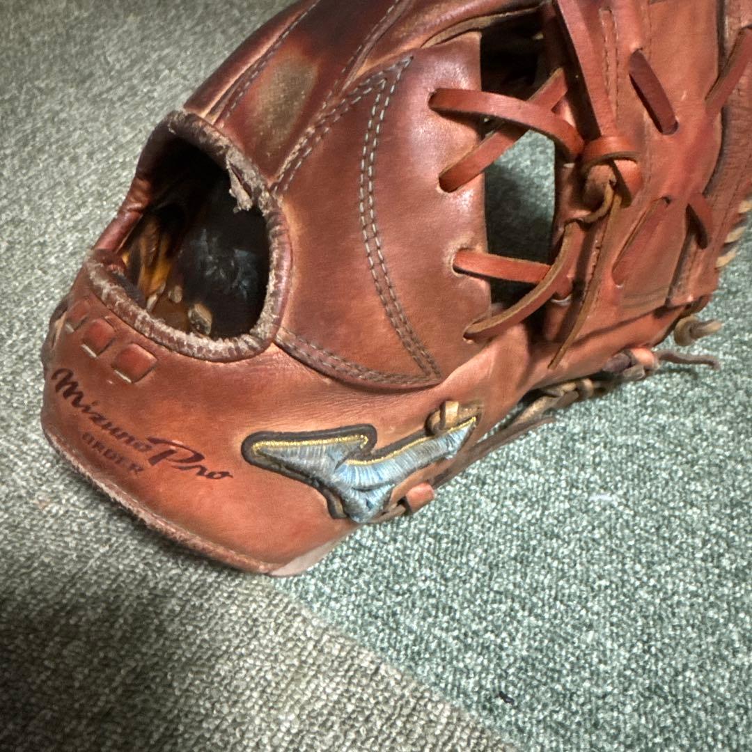 Mizuno Pro オーダー ダイバーシティブルー硬式グローブ 値下げ可能