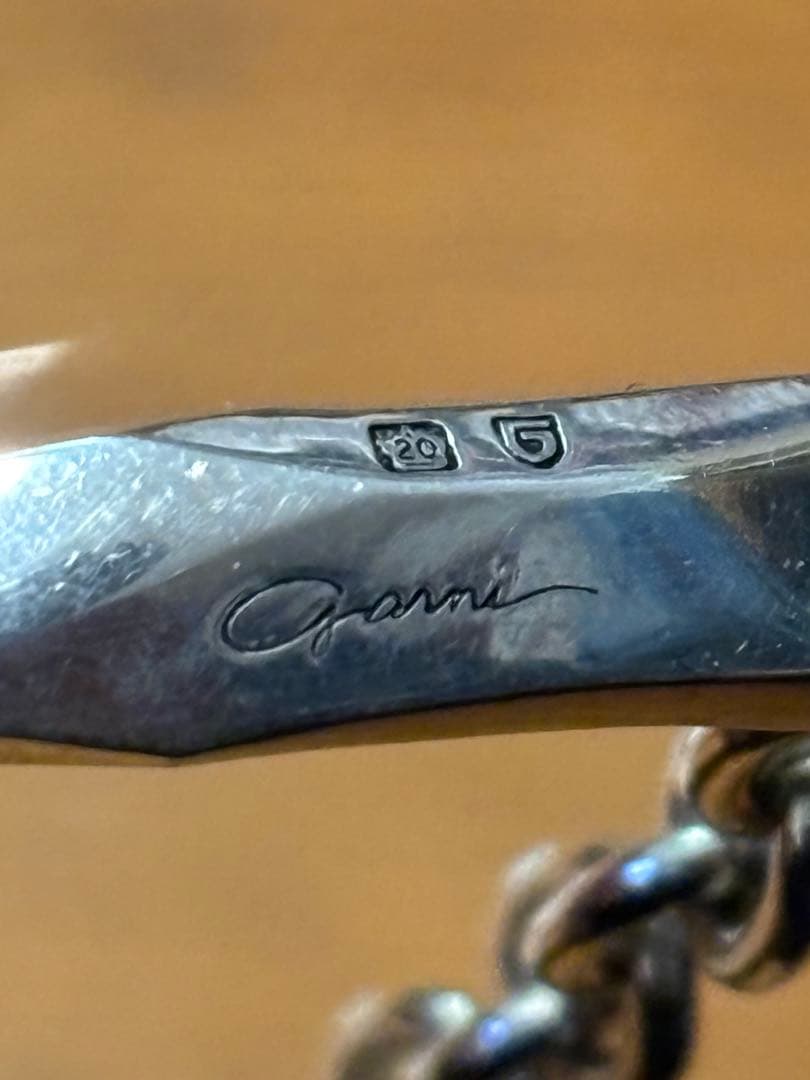 Masa　ガルニ ブレスレット シルバー クロッケリー garni