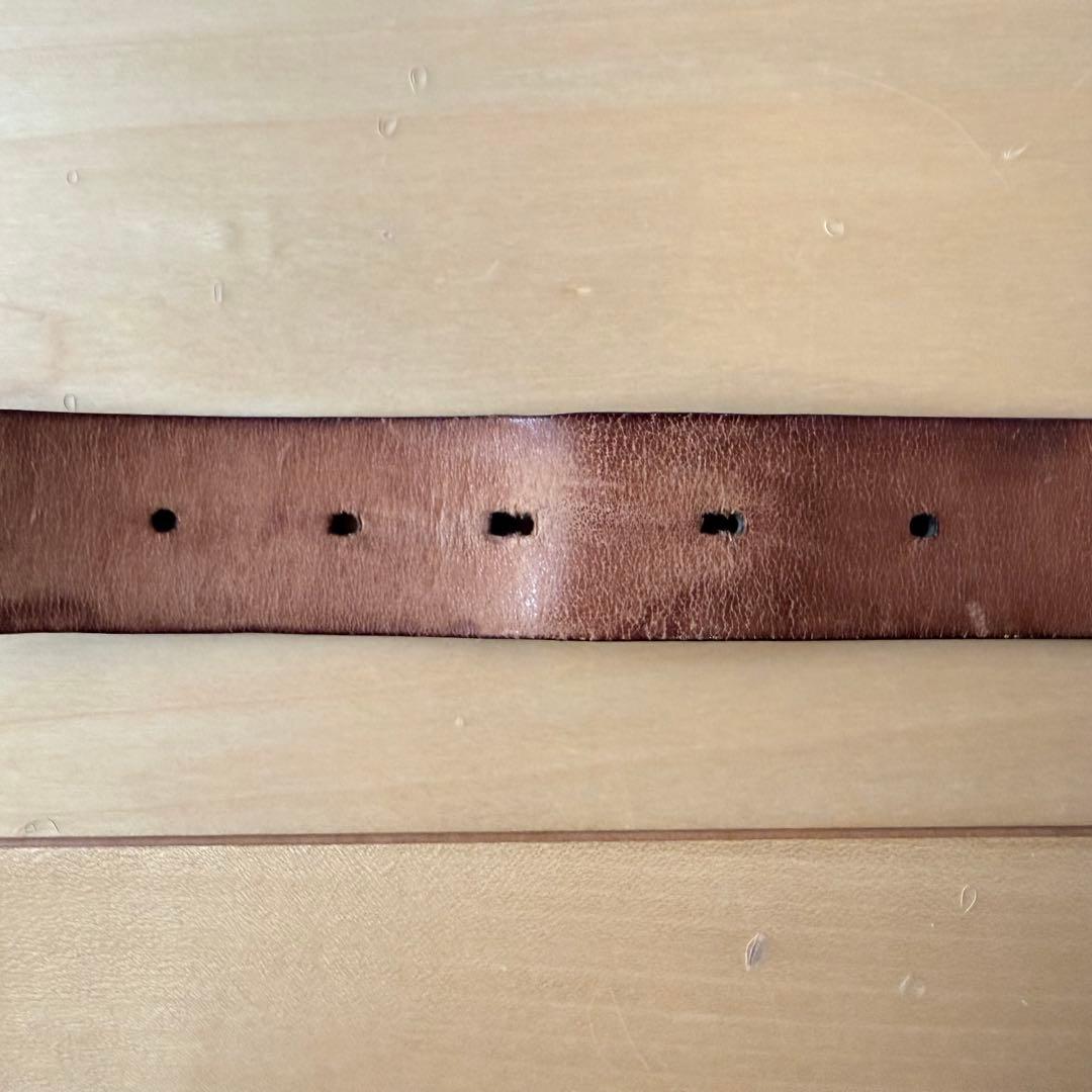 ルイ・ヴィトン ブラックレザー ベルト S