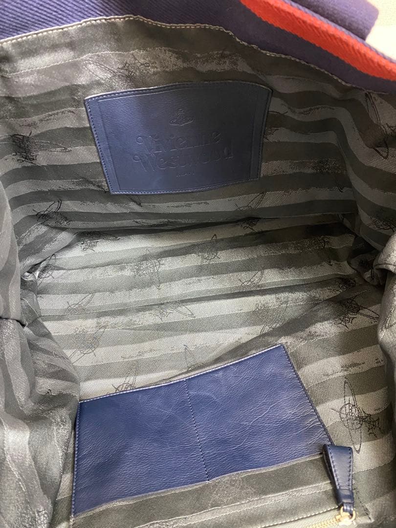 Vivienne Westwood 大容量 オーブ刺繍 トートバッグ