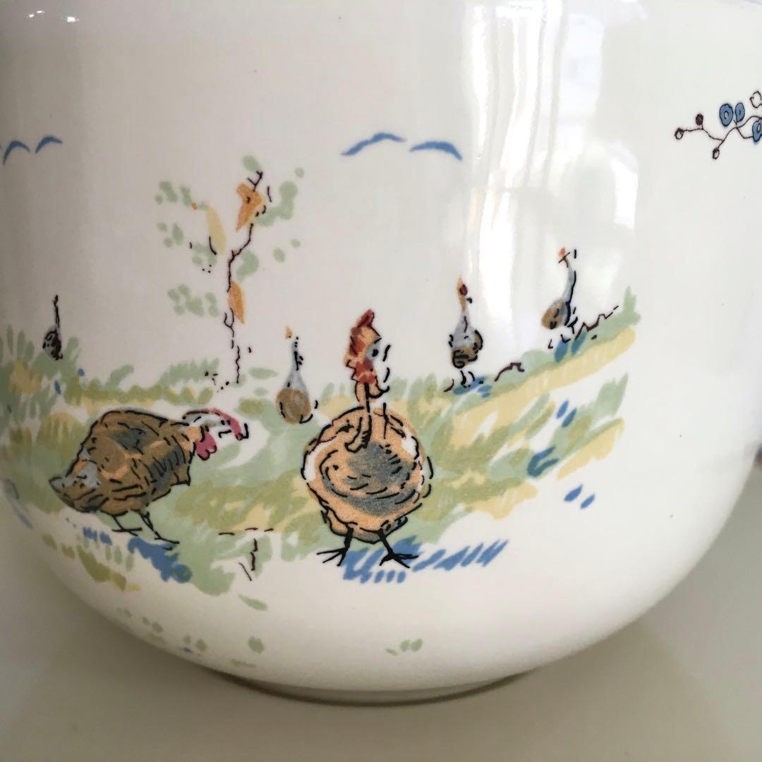 サルグミンヌ　アンファンリシャール　ボウル　ソーサー　フランス