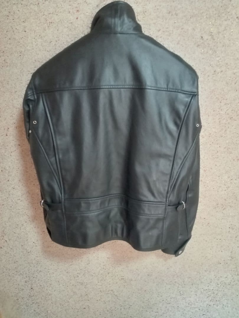 NANKAI シングルレザーライダースジャケット