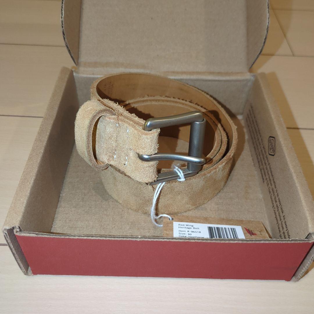 RED WING LEATHER BELT ホーソーン・ミュールスキナー