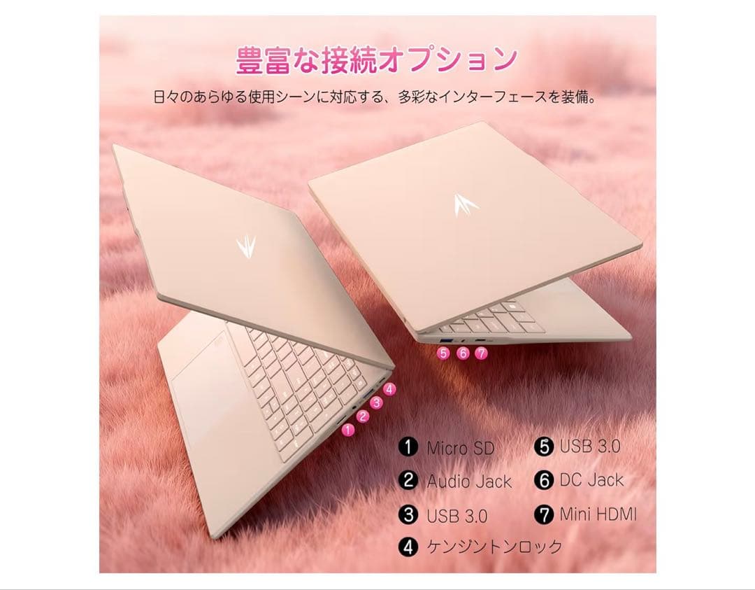 Jasper Lake N5100搭載ノートPC 15.6インチ
