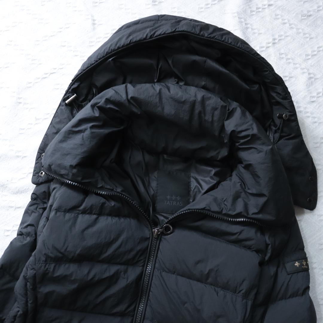 美品！タトラス　TATRAS　ポリテアマ　ロングダウンコート　ブラック