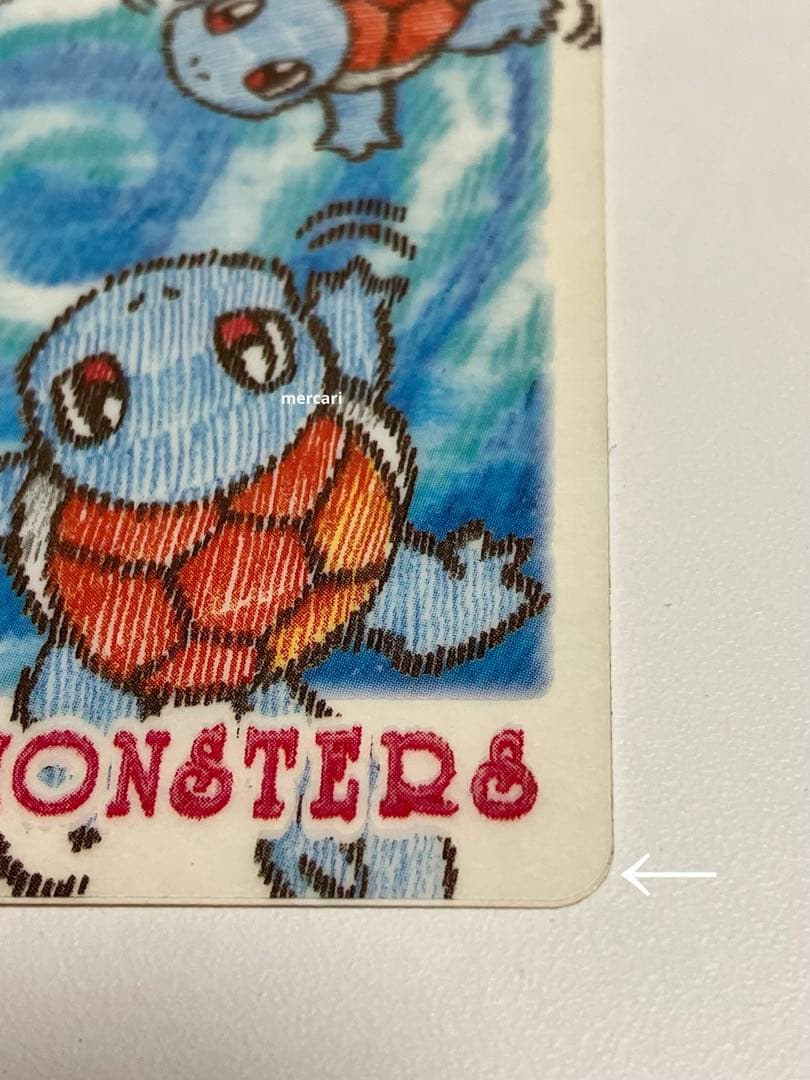 当時物 ポケットモンスター シールダス ゼニガメ #.03 カードダス